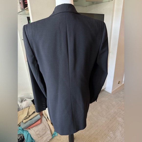 Nordstrom Bill Burns Women’s 100% Worsted Wool Blazer Timeless Classic - Picture 2 of 6